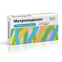 Метронидазол Реневал таб. 250мг N24