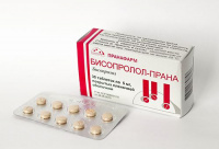 Бисопролол-Прана таб. п/п/о 5мг №30