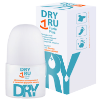 DRY RU FORTE PLUS АНТИПЕРСПИРАНТ С УСИЛЕННОЙ ФОРМУЛОЙ ЗАЩИТЫ 50МЛ