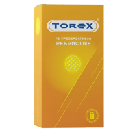 TOREX ПРЕЗЕРВАТИВЫ РЕБРИСТЫЕ N12