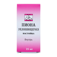 Пион уклоняющийся настойка 25мл
