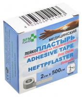 ЛЕЙКОПЛАСТЫРЬ SFM-PLASTER МЕДИЦИНСКИЙ ФИКСИРУЮЩИЙ ТКАНЕВЫЙ 2X500СМ