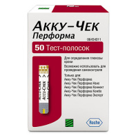 Тест-полоски д/опр. глюкозы Accu-Chek Performa №50