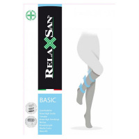 RELAXSAN BASIC ГОЛЬФЫ КОМПРЕССИОННЫЕ GAMBALETTO 280den 2КЛАСС/22-27mmHg (АРТ 950) РАЗМЕР 3/ЧЕРНЫЙ /АКЦИЯ за 1