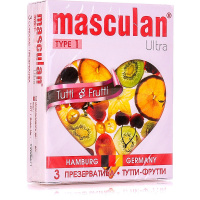 Презервативы Маскулан/Masculan тутти фрутти N3