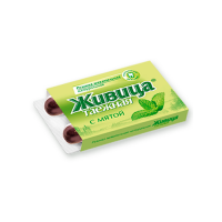ЖИВИЦА ТАЕЖНАЯ СМОЛКА ЖЕВАТЕЛЬНАЯ N5/С МЯТОЙ/