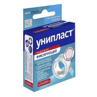 ЛЕЙКОПЛАСТЫРЬ УНИПЛАСТ ФИКСИРУЮЩИЙ ПЛЕНКА 1,25Х500СМ/ПРОЗРАЧНЫЙ/