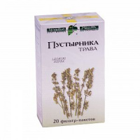 ПУСТЫРНИКА ТРАВА 1,5 N 20 Ф/ПАК/ЗДОРОВЬЕ