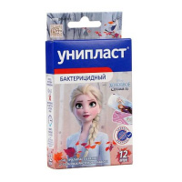 ПЛАСТЫРЬ УНИПЛАСТ бактер НАБОР Детский Холодное сердце-2 N12