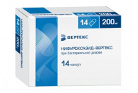 Нифуроксазид-ВЕРТЕКС капс. 200мг №14