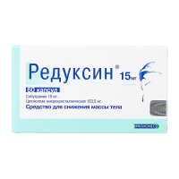 Редуксин капс. 15мг+153.5мг №60