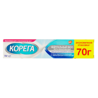 Корега Нейтральный вкус крем д/фикс зубн прот 70г