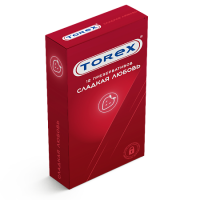 TOREX ПРЕЗЕРВАТИВЫ СЛАДКАЯ ЛЮБОВЬ СО ВКУСОМ КЛУБНИКИ N12