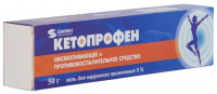 Кетопрофен-Акос гель д/наружн. прим. 5% 50г N1