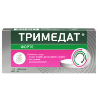 ТРИМЕДАТ ФОРТЕ 300 МГ N20 ТАБЛ ПРОЛОНГ ВЫСВОБ П/ПЛЕН/ОБОЛОЧ