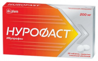 Нурофаст таб. п.п.о. 200мг N20