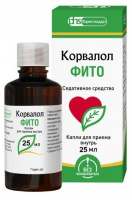 КОРВАЛОЛ ФИТО капли 25мл  Фармстандарт