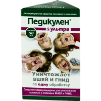 ПЕДИКУЛЕН УЛЬТРА СРЕДСТВО ПЕДИКУЛИЦИДНОЕ ЛОСЬОН 50МЛ /АКЦИЯ за 2 шт./