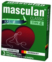 Презервативы Маскулан/Masculan 4 классик анатомик с канавкой N3