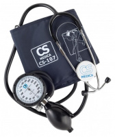 Измеритель артериального давления CS Medica CS-107 механический (манометр совмещен с грушей)