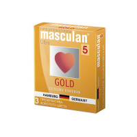 Презервативы Маскулан/Masculan 5 ультра голд золотые N3