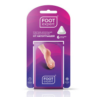ПЛАСТЫРЬ FOOT EXPERT Гидрокол/влаж 4,0х4,0 №6