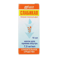 Слабикап капли внутр. 7,5мг/мл 10мл N1
