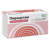 Пирацетам Реневал таб. п.п.о. 800мг N30
