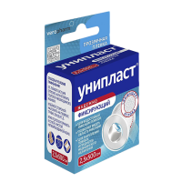 Лейкопластырь Унипласт фиксирующий 2.5 х 500 (на основе прозрач. пленки) х1