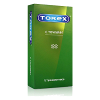 TOREX ПРЕЗЕРВАТИВЫ С ТОЧКАМИ N12
