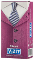 ПРЕЗЕРВАТИВЫ ВИЗИТ OVERTURE Ribbed N12