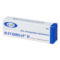 Флуцинар-Н мазь д/наруж прим 15 г х1 ^