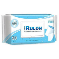 MON RULON БУМАГА ТУАЛЕТНАЯ ВЛАЖНАЯ N50