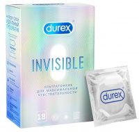 Дюрекс Презервативы Invisible ультратонкие х18