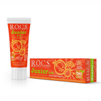 ROCS ЗУБНАЯ ПАСТА JUNIOR ФРУКТОВАЯ РАДУГА ДЛЯ ДЕТЕЙ 74,0