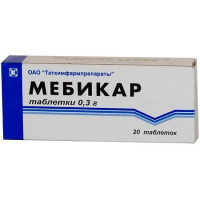 Мебикар табл 300 мг х20