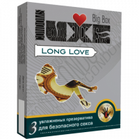 ПРЕЗЕРВАТИВЫ ЛЮКС BIG Long Love N3