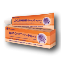 Долонит-МосФарма гель д/нар. прим. туба 30г