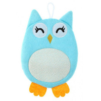 ROXY-KIDS МАХРОВАЯ МОЧАЛКА-РУКАВИЧКА BABY OWL 0+