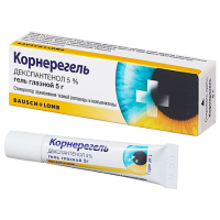Корнерегель гель глазн. 5% 5г N1