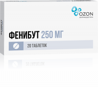Фенибут таб. 250мг N20