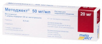 МЕТОДЖЕКТ 50 МГ/МЛ 0,4МЛ N1 ШПРИЦ Р-Р П/К