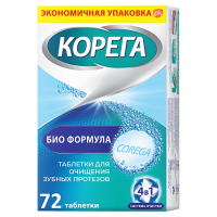 КОРЕГА БИО ФОРМУЛА ОЧИЩАЮЩИЕ ТАБЛЕТКИ N 72