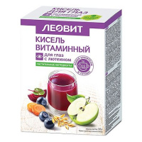 ЛЕОВИТ КИСЕЛЬ ДИЕТИЧЕСКИЙ ВИТАМИН С ЛЮТЕИН ДЛЯ ГЛАЗ N5 ПАК