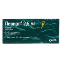 Ливиал таб. 2,5мг N28