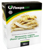 ЖЕНЬШЕНЬ корень 10г  Лекра-Сэт