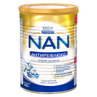 NAN АНТИРЕФЛЮКС  СМЕСЬ СУХАЯ ДЛЯ ДЕТЕЙ С РОЖДЕНИЯ 400,0