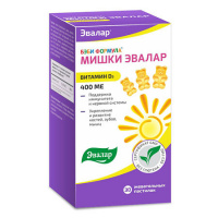 БЭБИ ФОРМУЛА МИШКИ ВИТАМИН Д3 N30 ПАСТИЛКИ ЖЕВАТ ПО 2,5Г