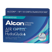 ALCON AIR OPTIX PLUS HYDRAGLYDE КОНТАКТНЫЕ ЛИНЗЫ ПЛАНОВОЙ ЗАМЕНЫ /-1,25/ N3