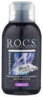 ROCS ОПОЛАСКИВАТЕЛЬ ДЛЯ ПОЛОСТИ РТА ОТБЕЛИВАЮЩИЙ BLACK EDITION 400МЛ
